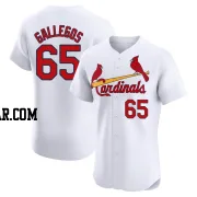 Giovanny Gallegos Men's St. Louis Cardinals White Elite Home Jersey