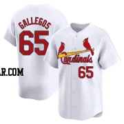 Giovanny Gallegos Men's St. Louis Cardinals White Limited Home Jersey