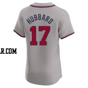 Glenn Hubbard Men's Atlanta Braves Gray Elite Road Jersey