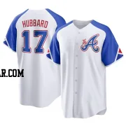 Glenn Hubbard Youth Atlanta Braves White Replica 2023 City Connect Jersey