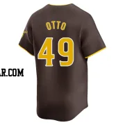 Glenn Otto Men's San Diego Padres Brown Limited Away Jersey