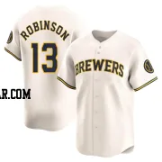 Glenn Robinson Youth Milwaukee Brewers Cream Limited Home Jersey