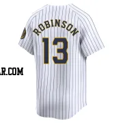 Glenn Robinson Youth Milwaukee Brewers White Limited Alternate Jersey