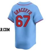 Gordon Graceffo Men's St. Louis Cardinals Light Blue Limited Alternate Jersey