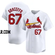 Gordon Graceffo Men's St. Louis Cardinals White Limited Home Jersey