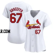 Gordon Graceffo Women's St. Louis Cardinals White Limited Home Jersey