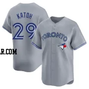 Gosuke Katoh Men's Toronto Blue Jays Gray Limited Away Jersey