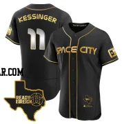 Grae Kessinger Men's Houston Astros Black/Gold Authentic 2023 Space City Ready 2 Reign Flex Base Jersey