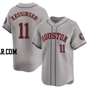 Grae Kessinger Men's Houston Astros Gray Limited Away Jersey