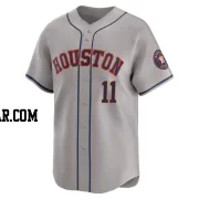 Grae Kessinger Men's Houston Astros Gray Limited Away Jersey