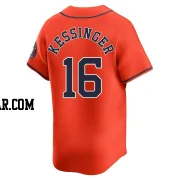 Grae Kessinger Men's Houston Astros Orange Limited Alternate Jersey