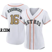 Grae Kessinger Women's Houston Astros Gold Authentic White 2023 Collection Jersey