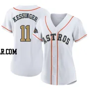 Grae Kessinger Women's Houston Astros Gold Authentic White 2023 Collection Jersey