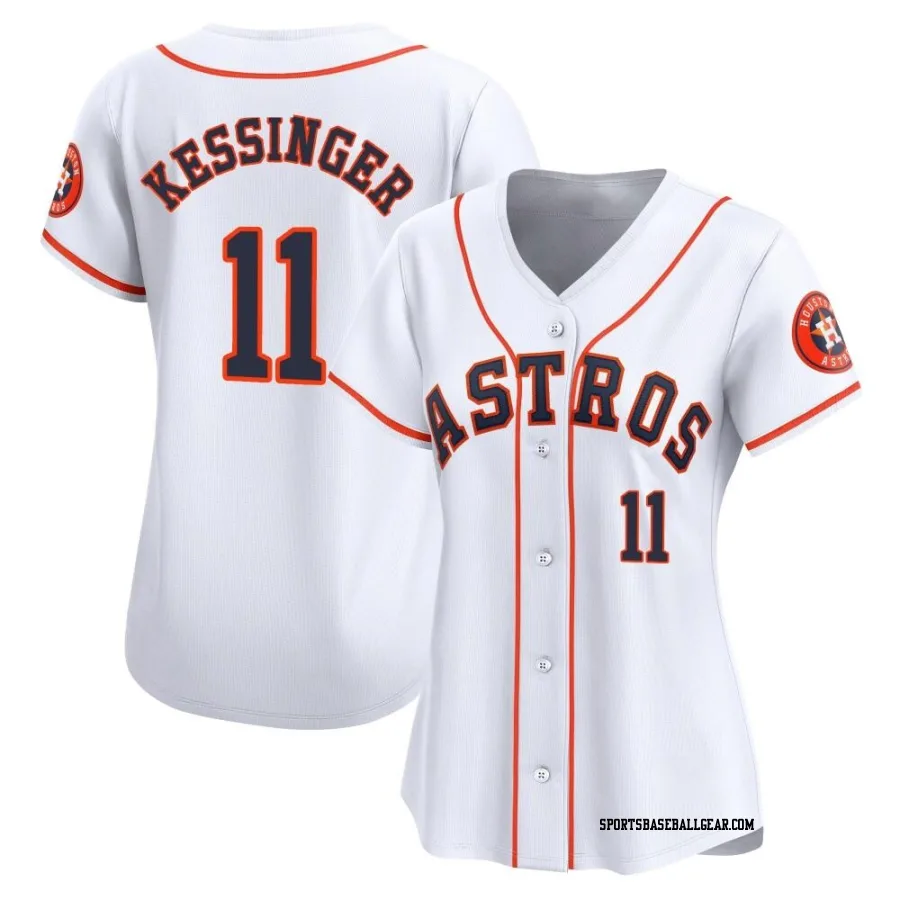 Grae Kessinger Women's Houston Astros White Limited Home Jersey