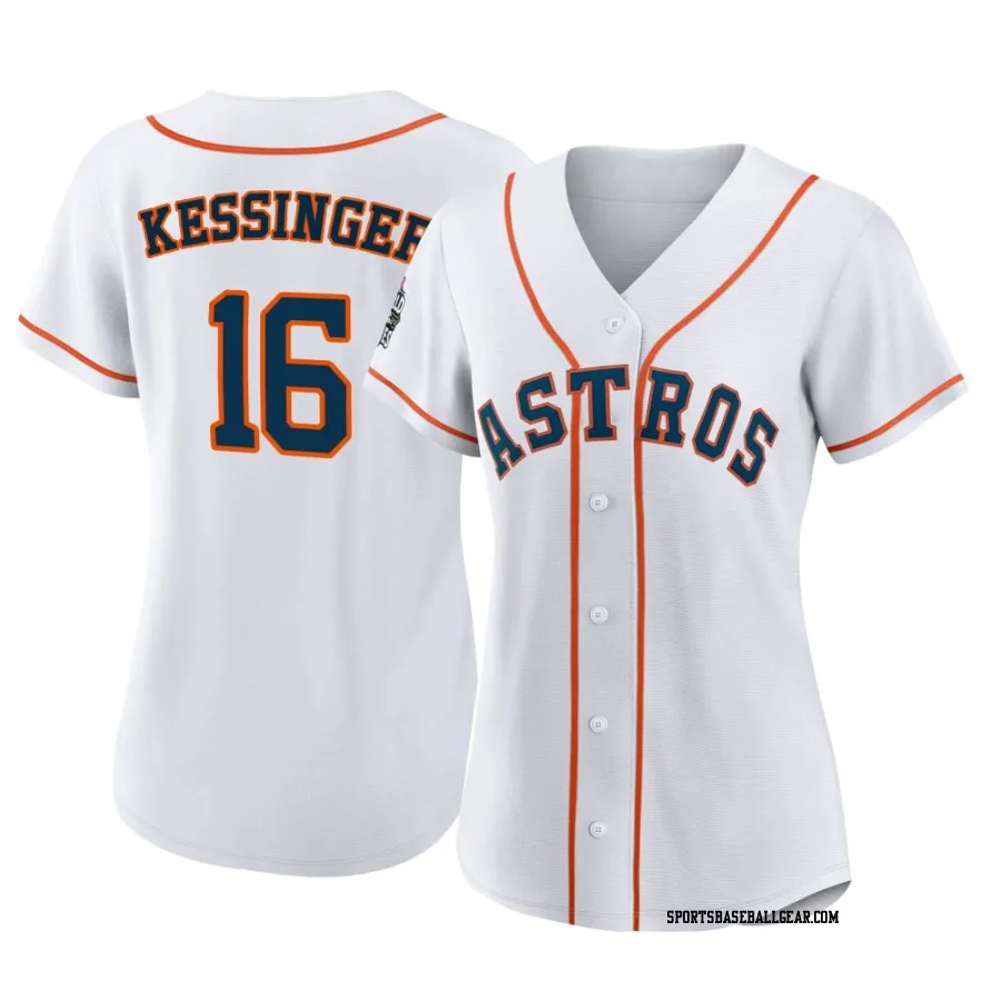 Grae Kessinger Women's Houston Astros White Replica 2022 World Series Home Jersey