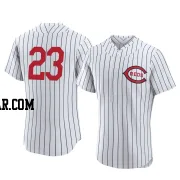 Graham Ashcraft Men's Cincinnati Reds White Authentic 2022 Field Of Dreams Jersey