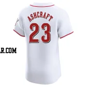 Graham Ashcraft Men's Cincinnati Reds White Elite Home Jersey