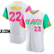 Graham Pauley Men's San Diego Padres White Authentic 2022 City Connect Jersey