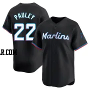 Graham Pauley Youth Miami Marlins Black Limited Alternate Jersey