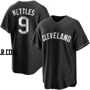 Graig Nettles Men's Cleveland Guardians Black/White Replica Jersey