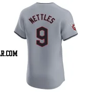 Graig Nettles Men's Cleveland Guardians Gray Elite Road Jersey