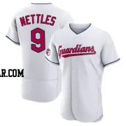 Graig Nettles Men's Cleveland Guardians White Authentic Home Jersey