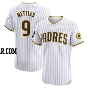 Graig Nettles Men's San Diego Padres White Elite Home Patch Jersey