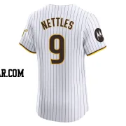 Graig Nettles Men's San Diego Padres White Elite Home Patch Jersey