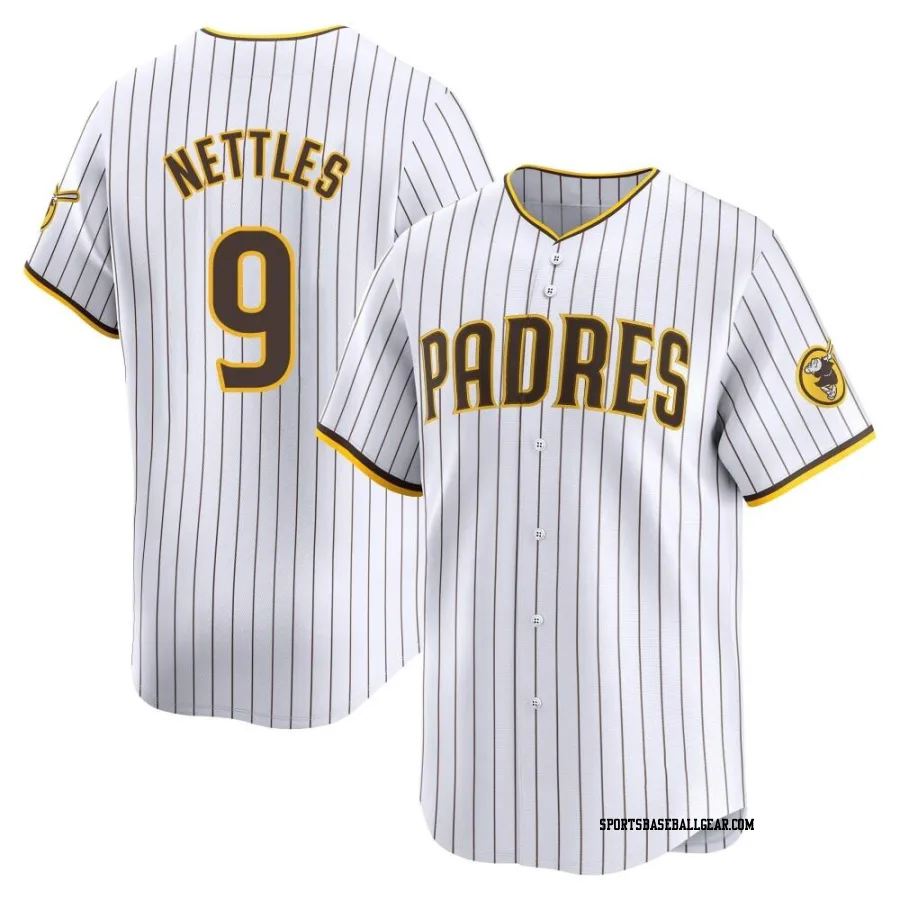 Graig Nettles Men's San Diego Padres White Limited Home Jersey