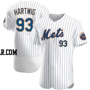 Grant Hartwig Men's New York Mets White Authentic Home Jersey