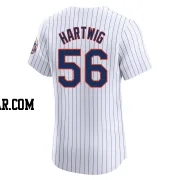 Grant Hartwig Men's New York Mets White Elite Home Jersey