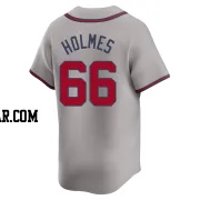 Grant Holmes Men's Atlanta Braves Gray Limited Away Jersey