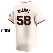 Grant McCray Men's San Francisco Giants Cream Elite Home Jersey