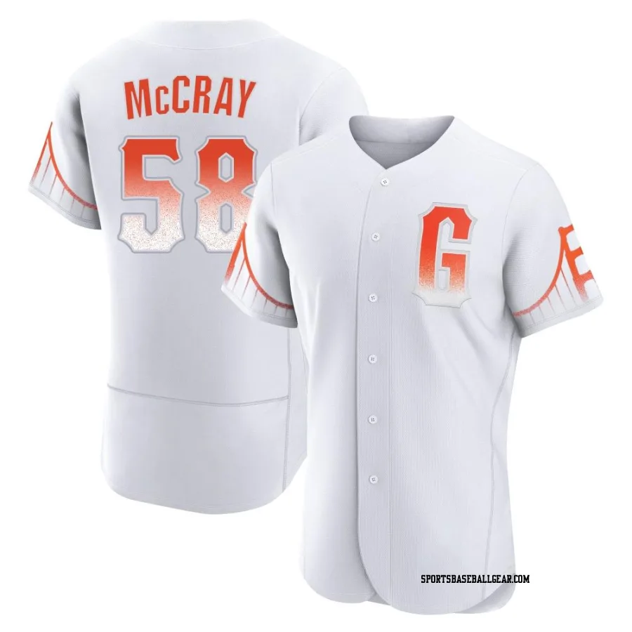 Grant McCray Men's San Francisco Giants White Authentic 2021 City Connect Jersey