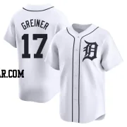 Grayson Greiner Men's Detroit Tigers White Limited Home Jersey