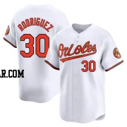 Grayson Rodriguez Men's Baltimore Orioles White Limited Home Jersey