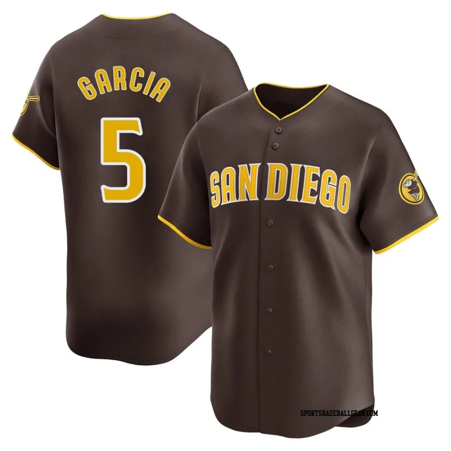 Greg Garcia Youth San Diego Padres Brown Limited Away Jersey