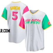 Greg Garcia Youth San Diego Padres White Replica 2022 City Connect Jersey