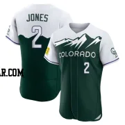 Greg Jones Men's Colorado Rockies Green Authentic 2022 City Connect Jersey