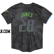 Greg Jones Toddler Tampa Bay Rays Charcoal Limited 2024 City Connect Jersey