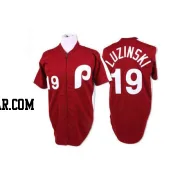 Greg Luzinski Men's Philadelphia Phillies Red Authentic Throwback Jersey