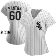 Gregory Santos Women's Chicago White Sox White Authentic Home Jersey