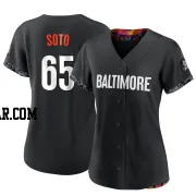 Gregory Soto Women's Baltimore Orioles Black Authentic 2023 City Connect Jersey