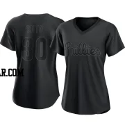 Gregory Soto Women's Philadelphia Phillies Black Replica Pitch Fashion Jersey