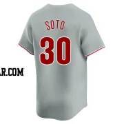 Gregory Soto Youth Philadelphia Phillies Gray Limited Away Jersey