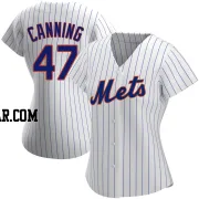 Griffin Canning Women's New York Mets White Authentic Home Jersey