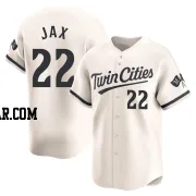 Griffin Jax Youth Minnesota Twins Cream Limited Alternate Jersey