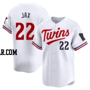 Griffin Jax Youth Minnesota Twins White Limited Home Jersey