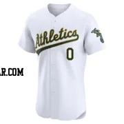 Gunnar Hoglund Men's Oakland Athletics White Elite Home Jersey