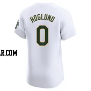 Gunnar Hoglund Men's Oakland Athletics White Elite Home Jersey